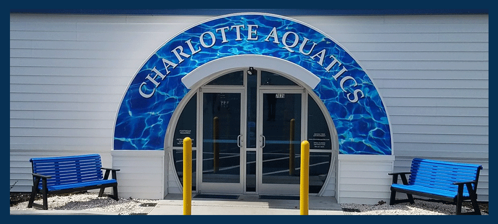 Charlotte Aquatics Sign