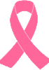Pink Cancer Awareness Ribbon